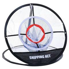 Golf Chipping Net Swing Trainer Indoor Outdoor Chipping Pitching Cages Mats Golf Practice Net Portable 18 pcs golf soft balls